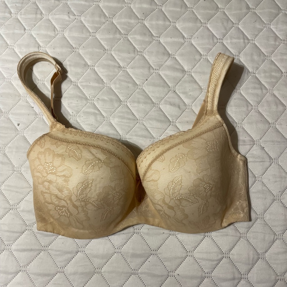 Only worn a couple times. Very comfy bra from Lane Bryant.